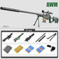 AimMaster Sponge Bullet Toy Gun (Deagle/Glok/Uzi SMG/Gyko/Sniper/M416/AK47/AWM)