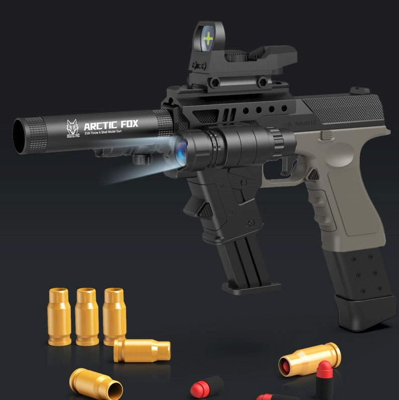 Upgraded Glok-18 Sponge Bullet Pistol Toy Gun
