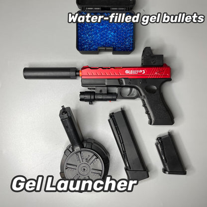 Glok Full Auto Gel Launcher Toy Pistol