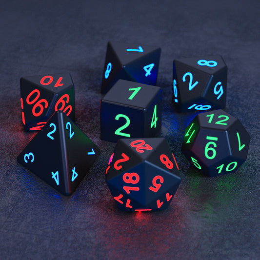 Electric Glowing Party Dice