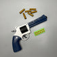 357 Magnum Revolver Sponge Bullet Toy Pistol (Single Action/Manual)