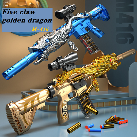 Dragon Claw Sponge Bullet Toy Rifle Gun